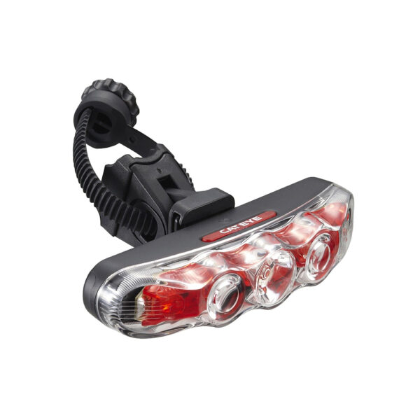 CatEye Rapid 3 Bicycle Rear Safety Light Black One Size