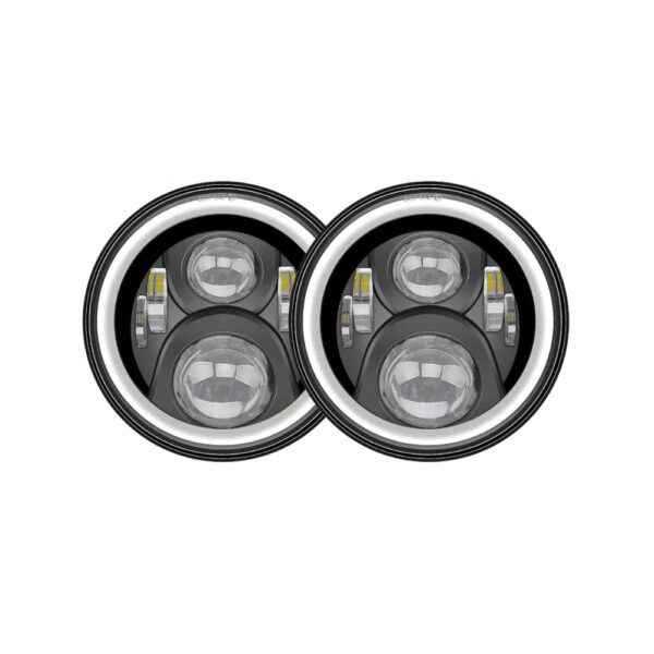 Eagle Lights Headlight with White Halo Ring - 图片 6