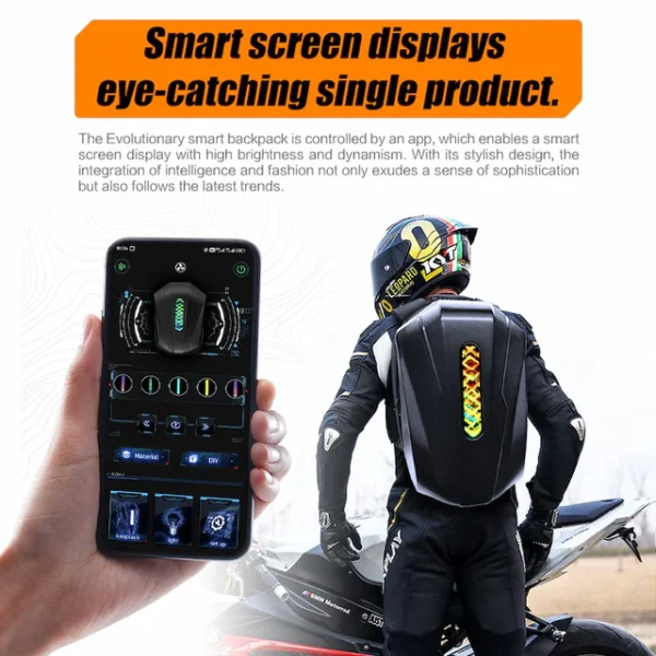LED Motorcycle Backpack – Evolution - 图片 2