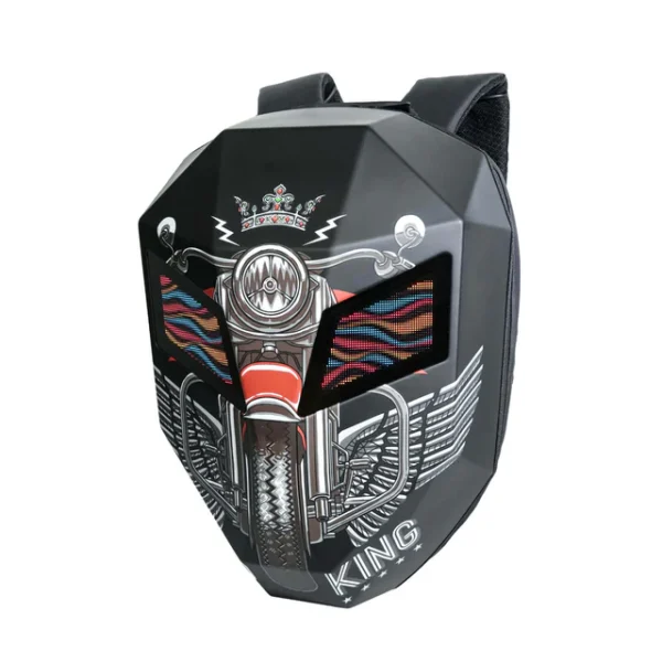 Knight LED Motorcycle Backpack - Crown - 图片 6