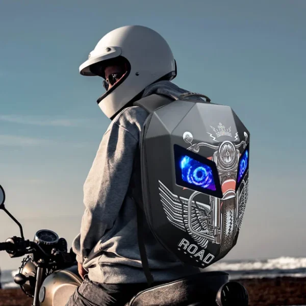 Knight LED Motorcycle Backpack - Crown - 图片 3
