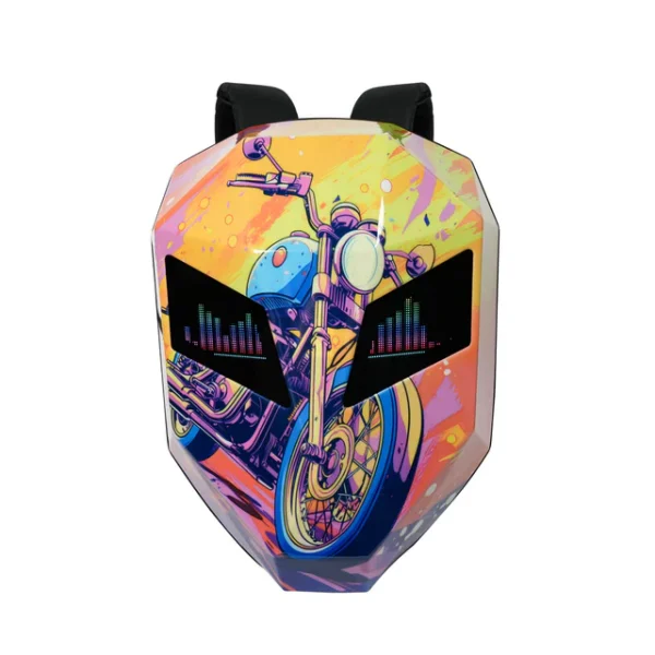 Knight LED Motorcycle Backpack - Crown - 图片 9