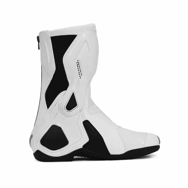 Motorcycle Riding Boots White - 图片 5