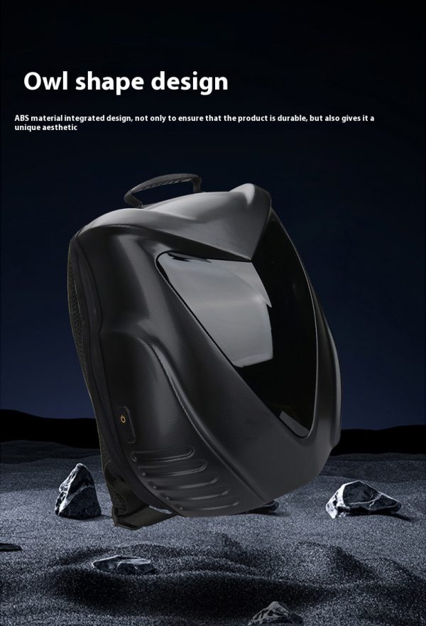 Motorcycle LED Riding Display Backpack Demon Eye Animation Backpack - 图片 4