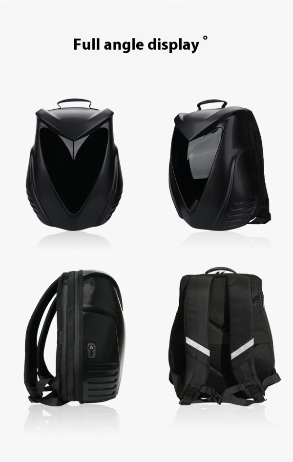 Motorcycle LED Riding Display Backpack Demon Eye Animation Backpack - 图片 7