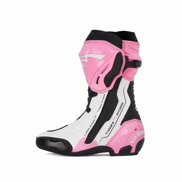 Allgoal Pink Motorcycle Riding Boots - 图片 2