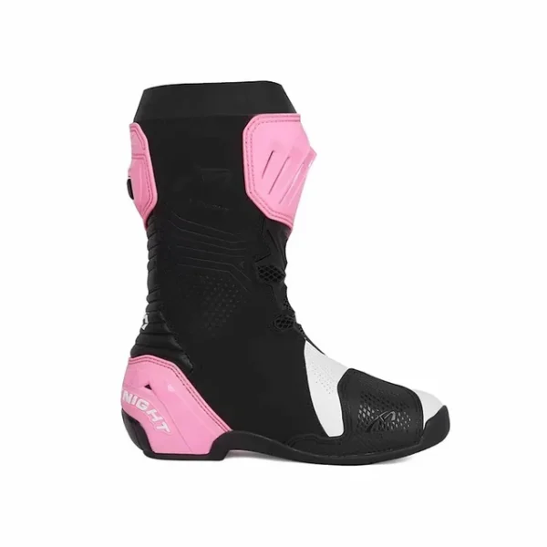 Allgoal Pink Motorcycle Riding Boots - 图片 4