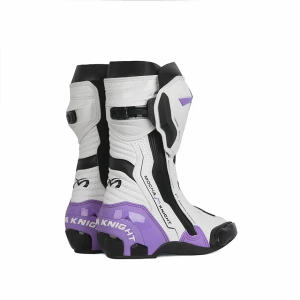 Allgoal Purple Motorcycle Riding Boots - 图片 2