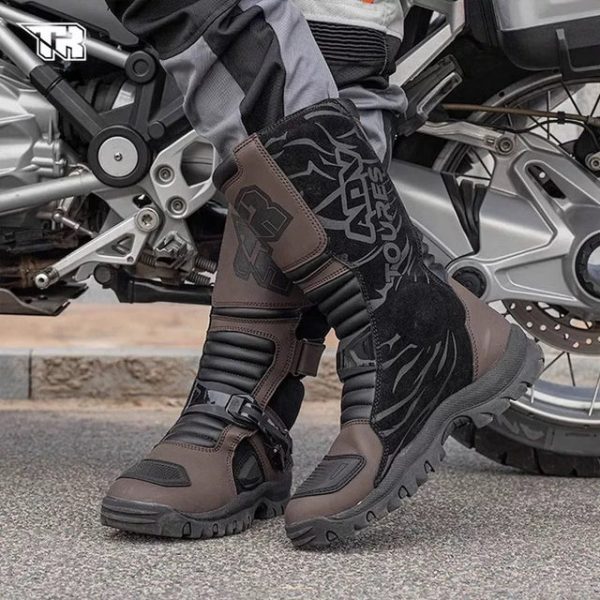 Brown Motocross Boots - 图片 5