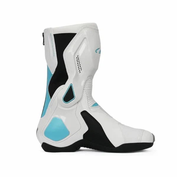 Allgoal Sky Blue Motorcycle Riding Boots - 图片 3